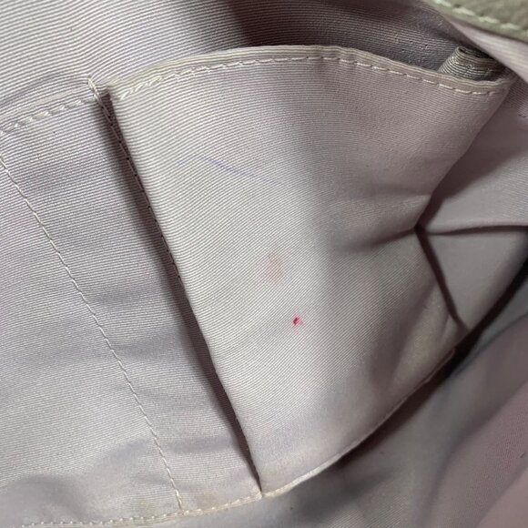 Coach Lynn Soho Signature C Jacquard Tote Bag Purse Metallic Silver F18912 + Fob - Picture 15 of 16